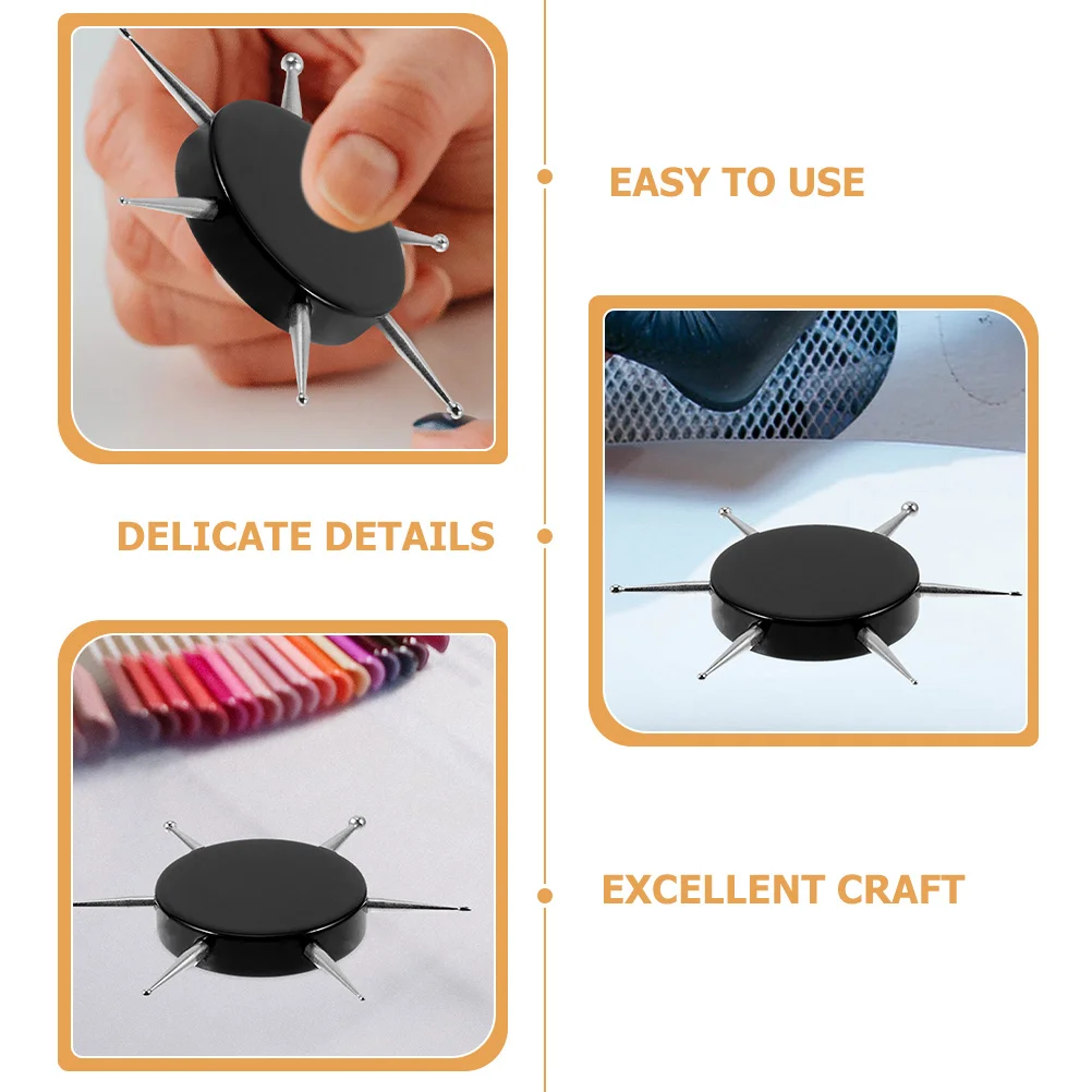 

4Pcs Detail Nail Art Tools 6 Size Circular Dotting Pens Easy to Hold Manicure Supplies for Creative Nail Designs Fast