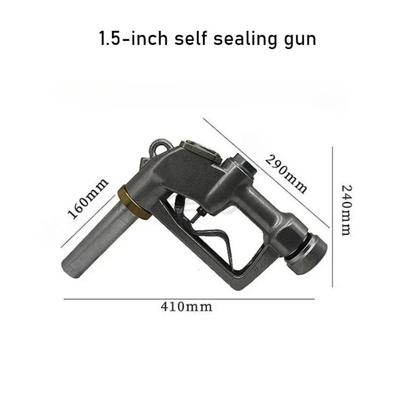 AC-200 Oil Barrel Refueling Gun 1.5-inch Self Sealing Refueling Gun with Large Caliber and High Flow Rate