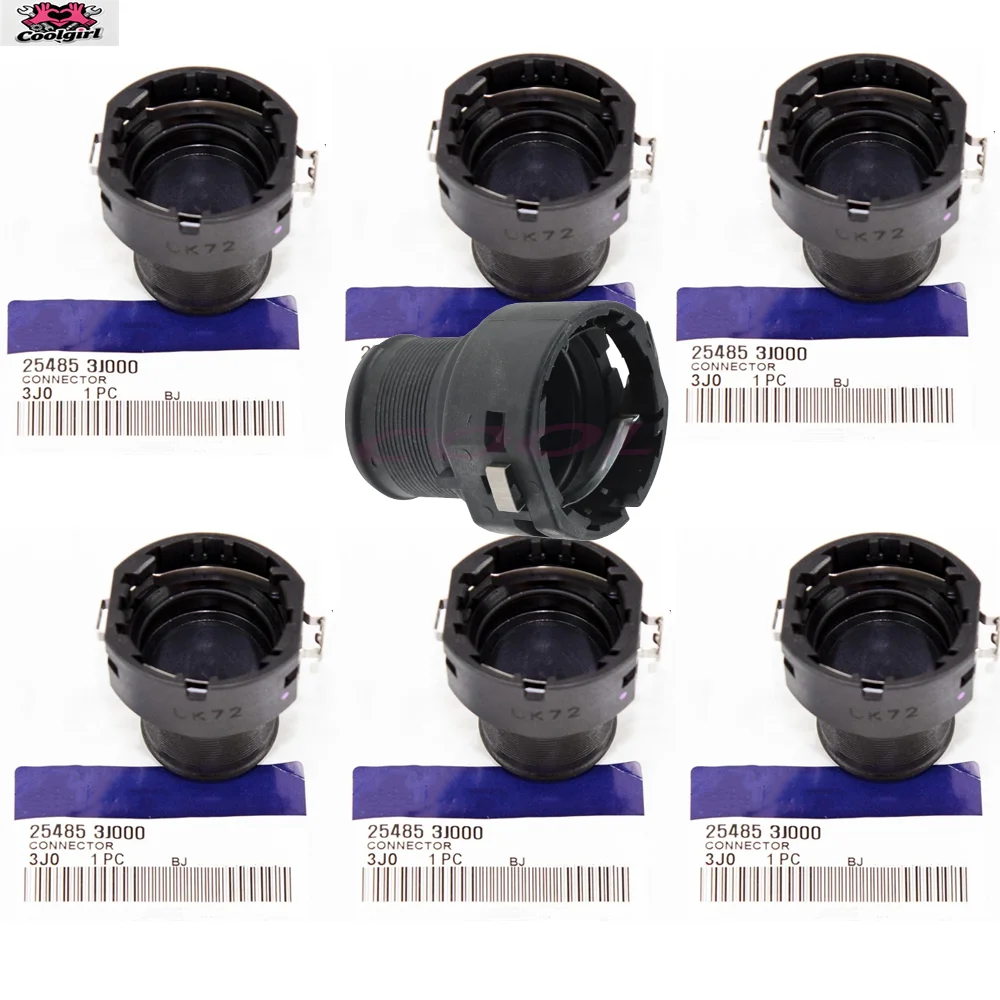 7 Pieces New Lower Hose Connector (Adapter) OEM Hyunda-i Ki-a 254853J000 for Sonat-a Tucso-n  Optima Sportage