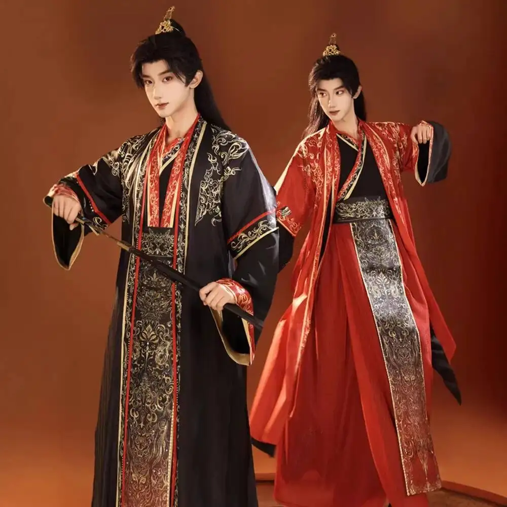 Men's Hanfu,First Emperor of Qin same style, imperial attire for ministers, ancient imperial costumes,drama costumes