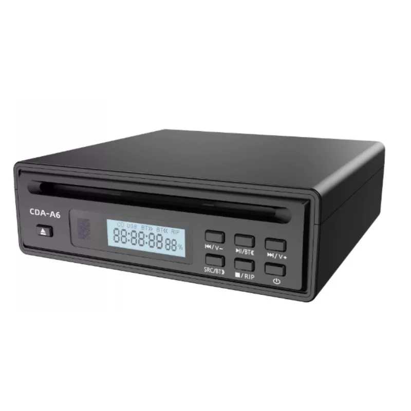 Professional CDA-A6 Track Capture Machine・One Click WAV Recording・Bidirectional Bluetooth Player・Fiber & AUX Audio Output