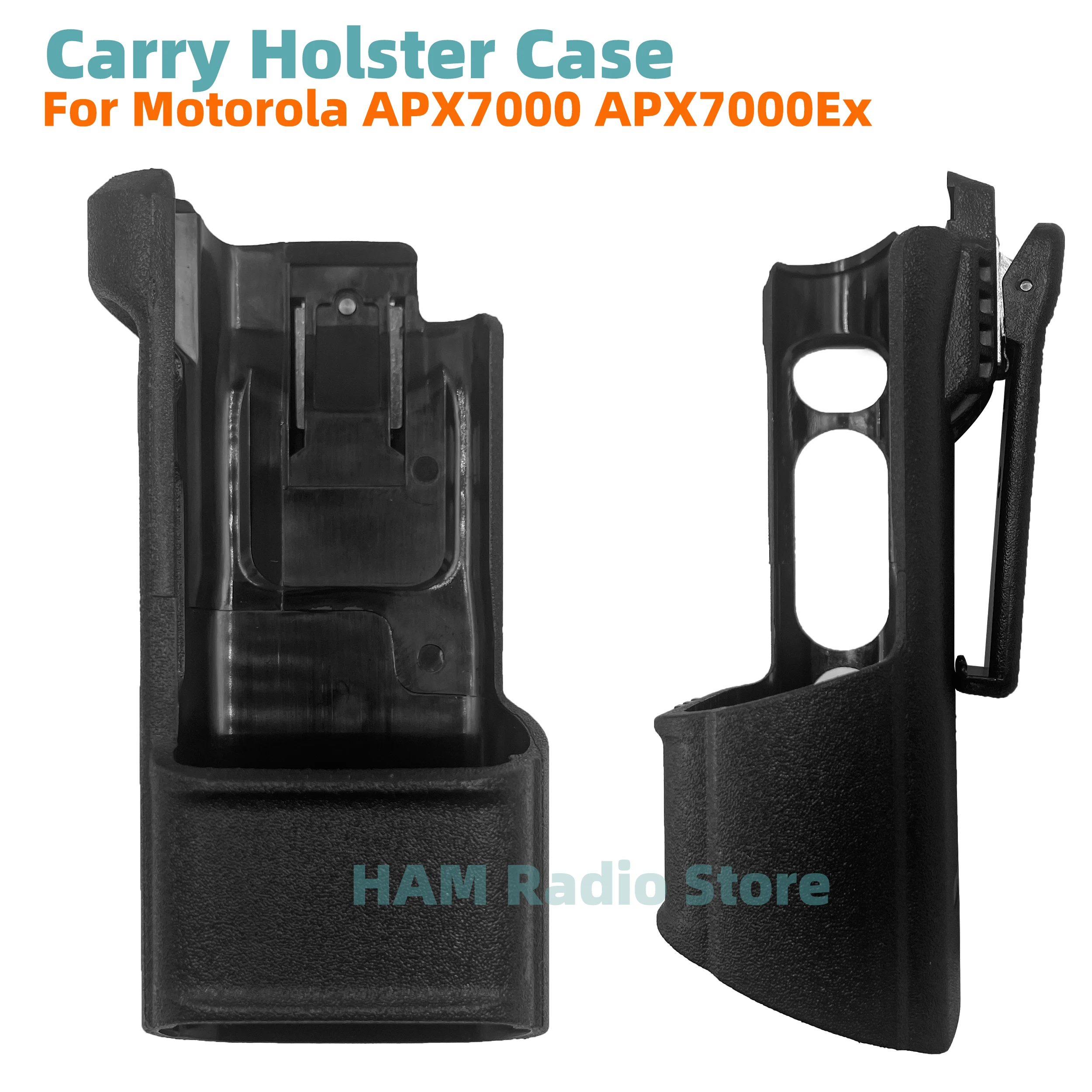 

PMLN5331 APX 7000 Universal Carry Holster Case Fit Motorola Apx7000 Holder Case for Motorola Walkie Talkie APX7000 Two Way Radio