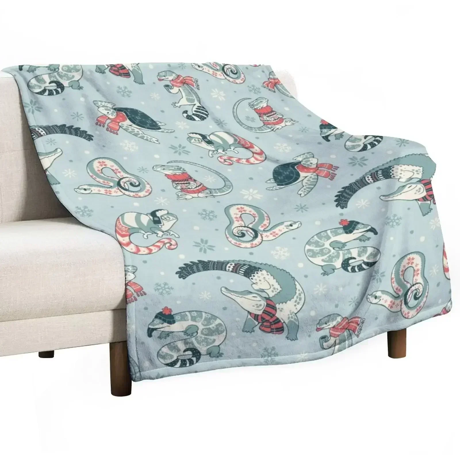 

Winter herps Throw Blanket Decorative Throw Decorative Sofa Blankets