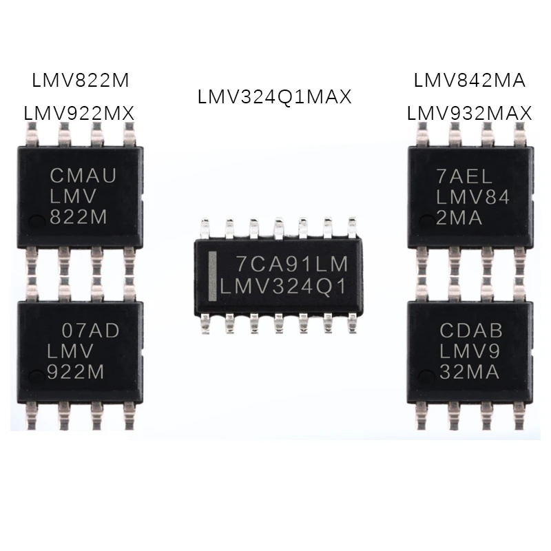 

1PCS LMV822M LMV932MAX LMV842MA LMV922MX LMV324Q1MAX