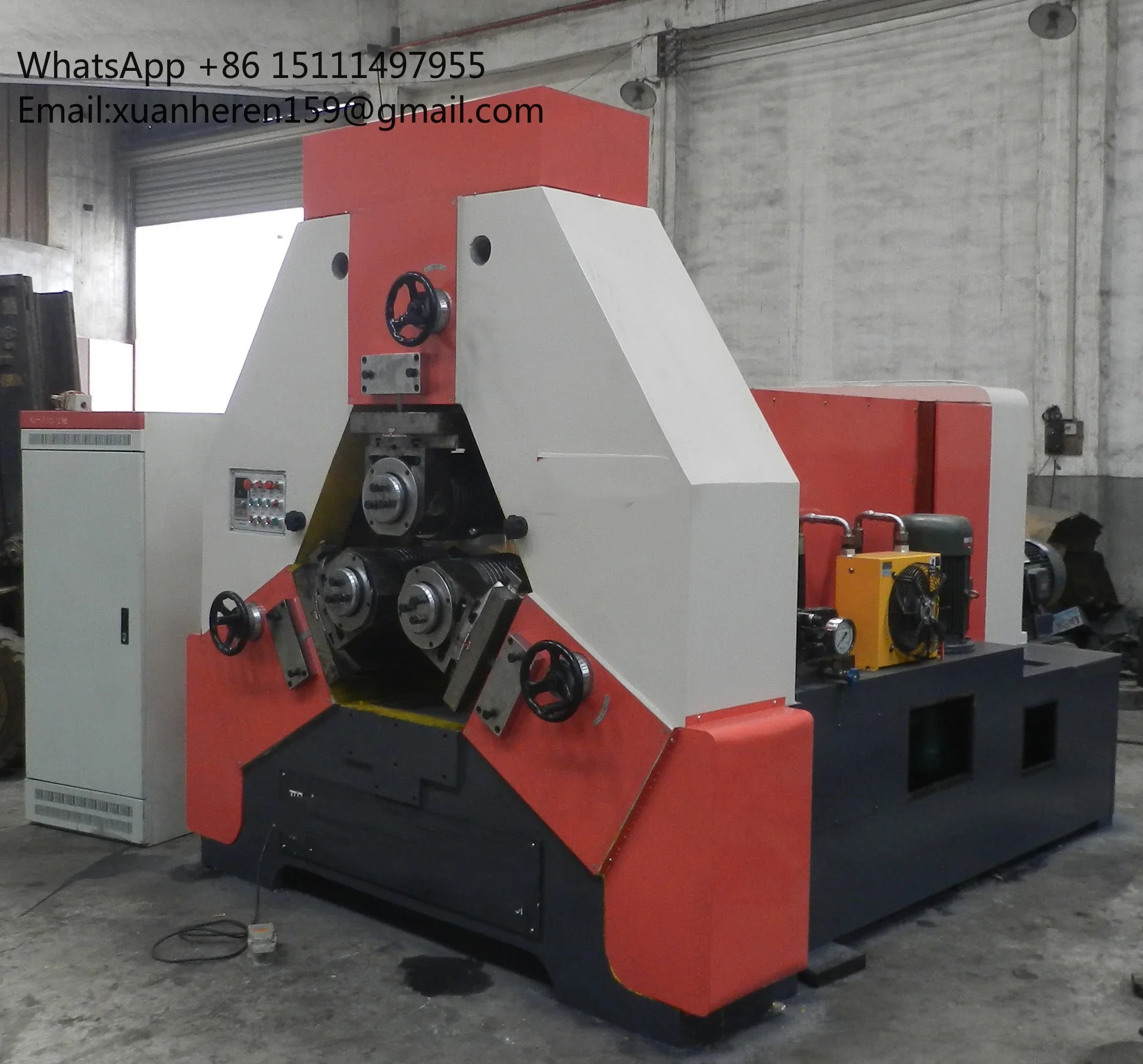 ZP28-T16 Triple-Spindle Roller ±0.01mm Synchronization Auto Turbine Shafts for Aerospace Fasteners-Gear Thread Rolling Machines