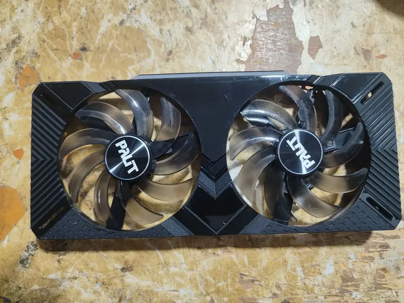 

Новые вентиляторы для корпусов видеокарт Palit GAINWARD RTX2060 RTX2070 GTX1660 GTX1660S GTX1660ti Dual