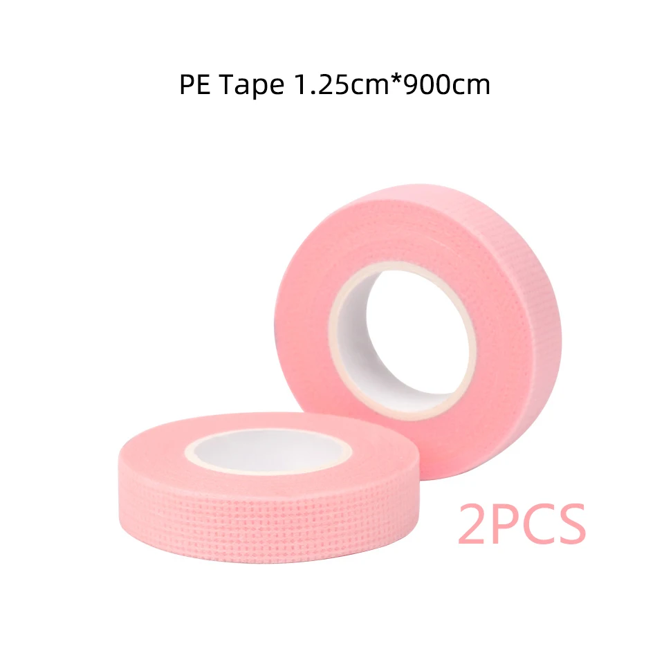 Neue Farbe Vlies Klebeband Aufkleber atmungsaktiv empfindlich beständig mikro poröse Wimpern verlängerung Silikon Gel Wimpern band Make-up-Tool – Detail 17