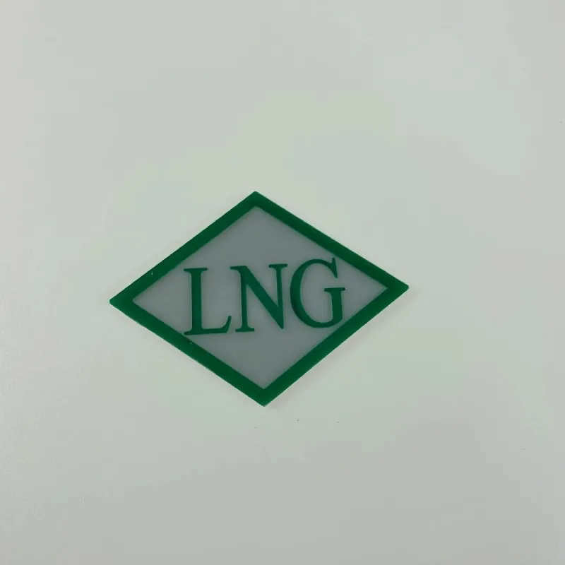 For CNHTC SINOTRUK SITRAK C7H Truck Parts LNG Label Sticking Natural Gas Hohan N7G Howo T7H