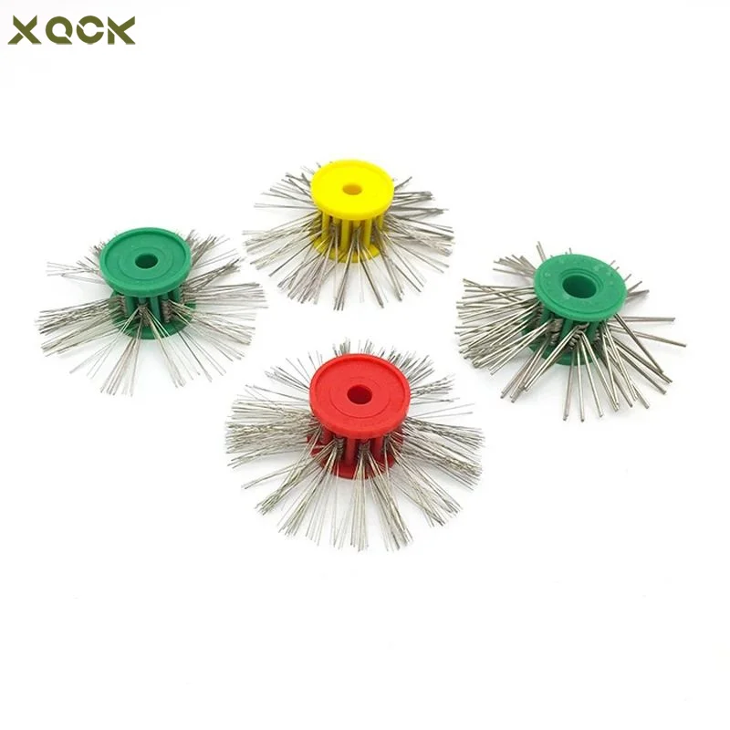 Mounted Matt Brush for Gold Silver Metal Surface Sanding Polishing Steel Wire Texturing Brushes Jewelry Tools