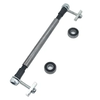 M10*185MM Front Wheel Axle or M10*230MM Rear Wheel Axle for 47cc 49cc Mini Moto Dirt Pocket Bike Minimoto