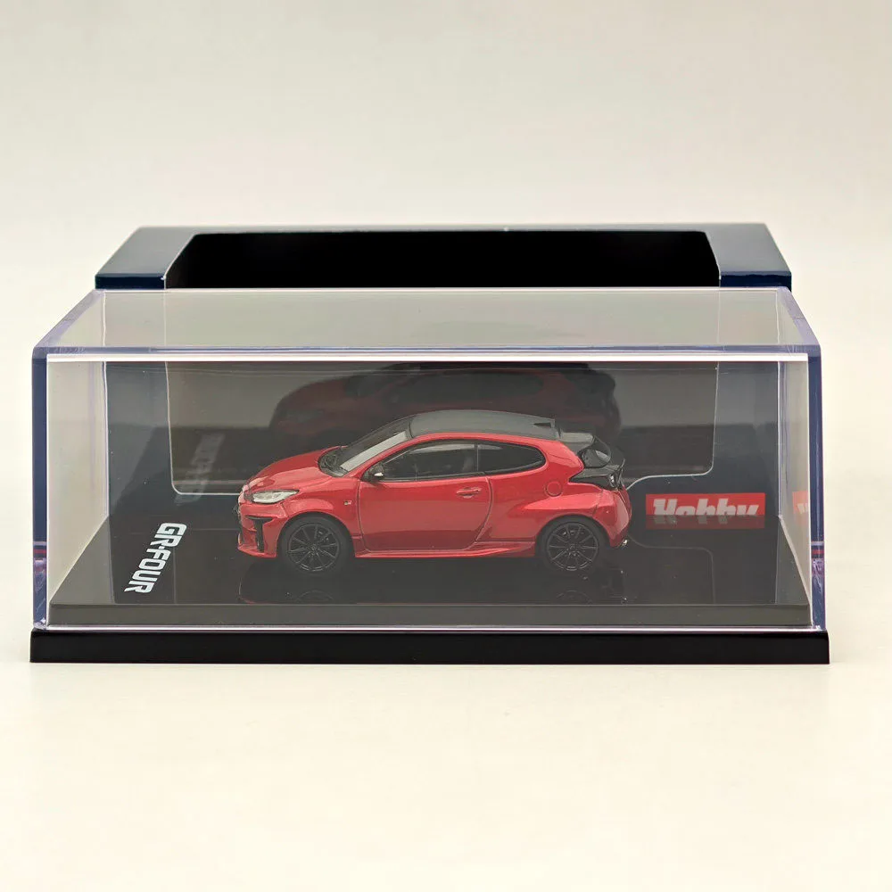 

Hobby Japan 1:64 GR-Four YARIS RZ High performance Emotional Red HJ642024HR Diecast Models Car Collection Auto Toys Gift