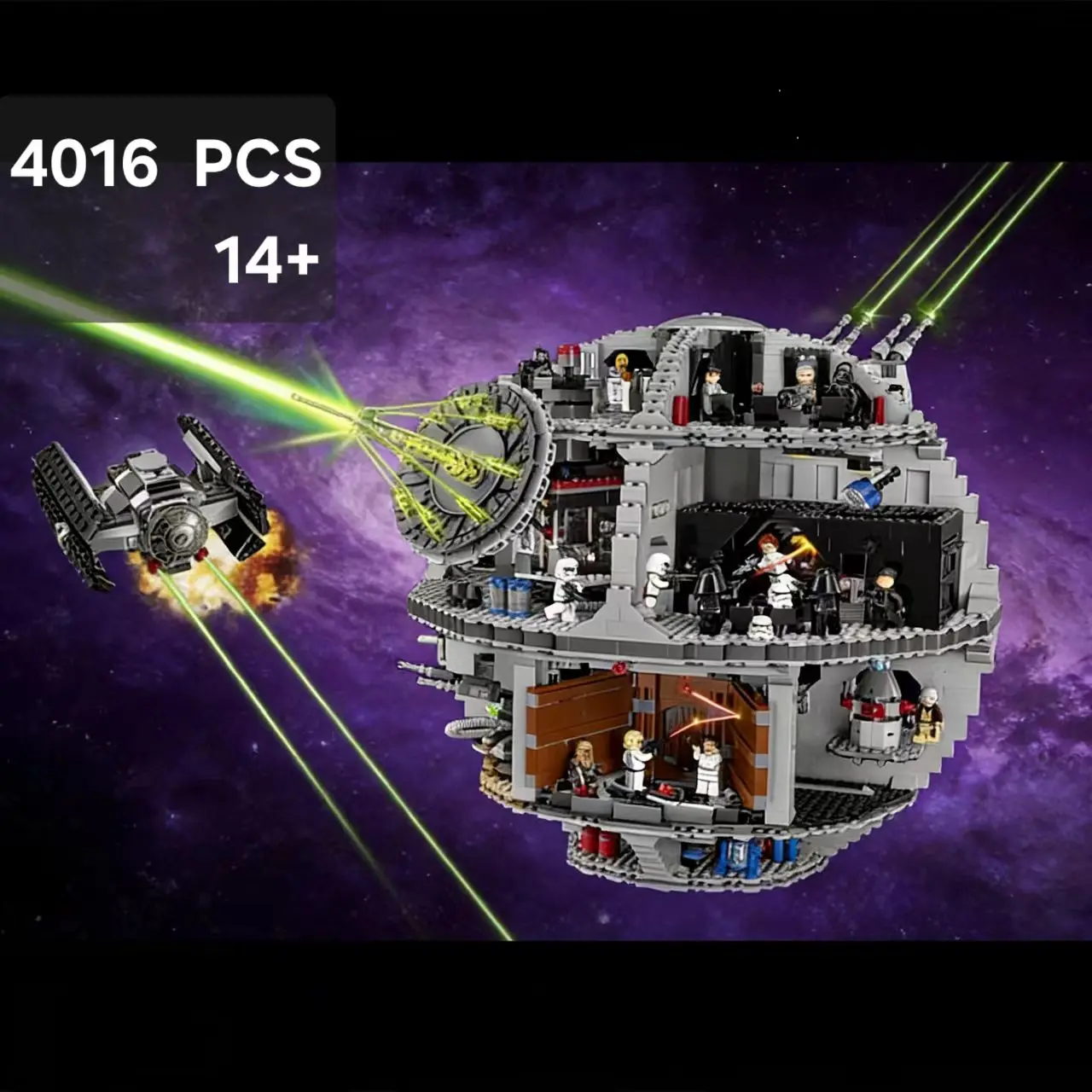 

2026 New MOC 75159 DS-3 Platform 4126PCS Death Sta Plan Great Building Blocks Bricks Toy for Kids Birthday Gifts