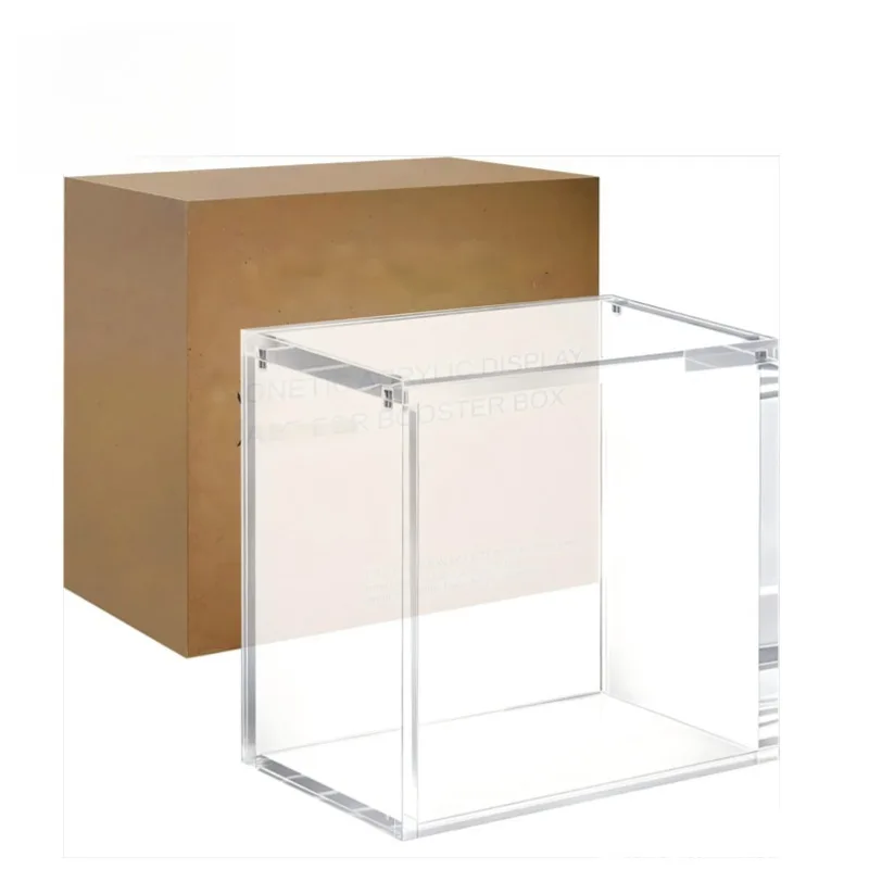 Acrylic Magnetic Storage Box, Card Figure Display Box, Dust-proof and High-transparency Card Box.