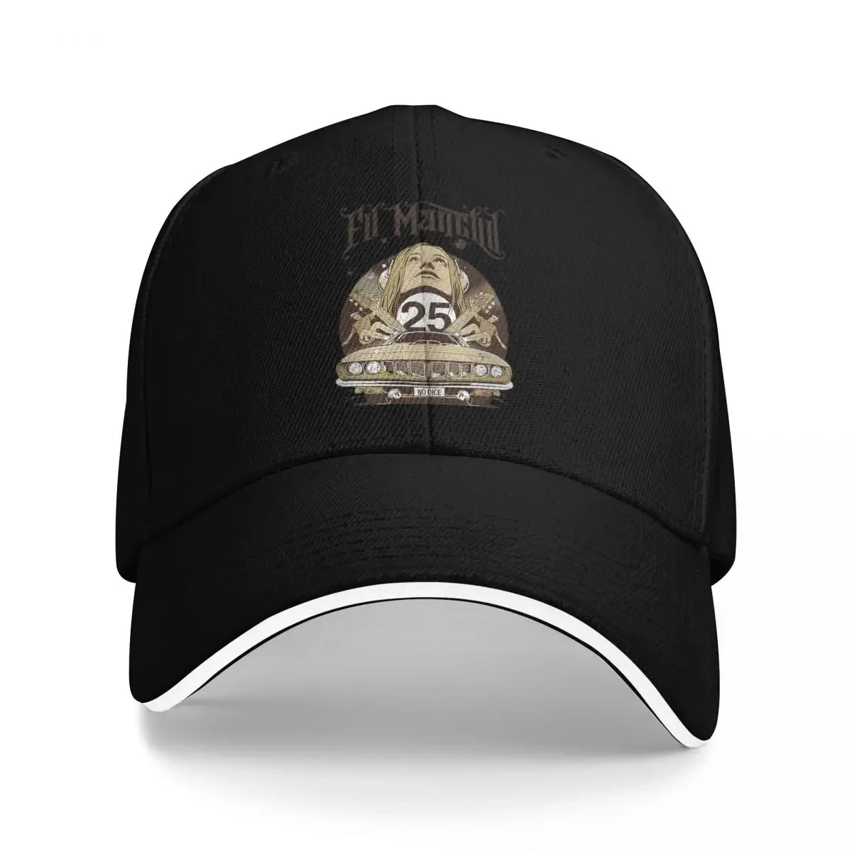 2026 Fu Manchu American Stoner Rock Band 25th Anniversary Breathable Design Men's Caps Hats For Men Women's Baseball Cap