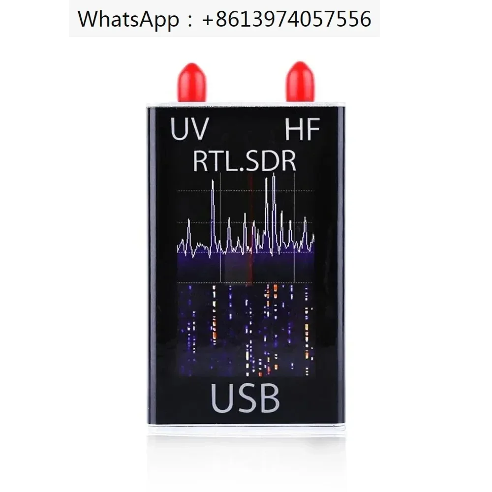 

SDR receiver 100KHz-1.7GHz software radio full band RTL learning board kit 2832