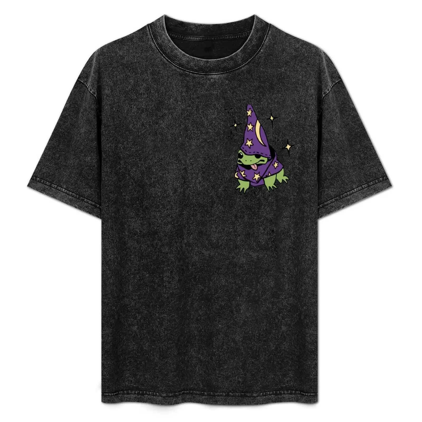 

Magical Wizard Frog T-Shirt football t shirt customizeds Man t-shirt mens big and tall t shirts