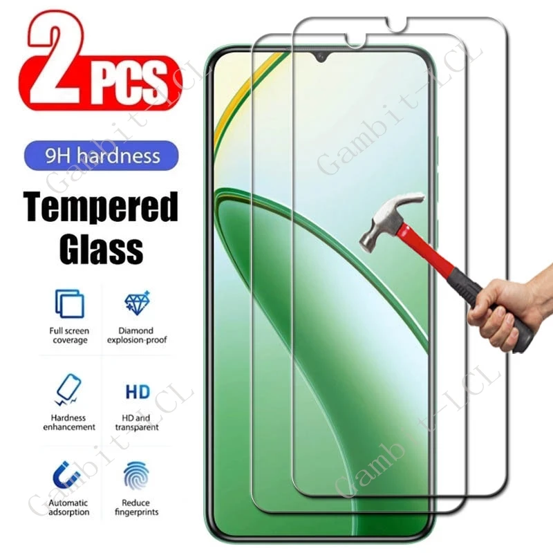 2PCS Tempered Glass For Oukitel C37 C38 C50 C51 C53 C57 Pro C57S C58 G1 G2 P1 WP28E WP28S WP32 WP35 WP35S  Screen Protector Film