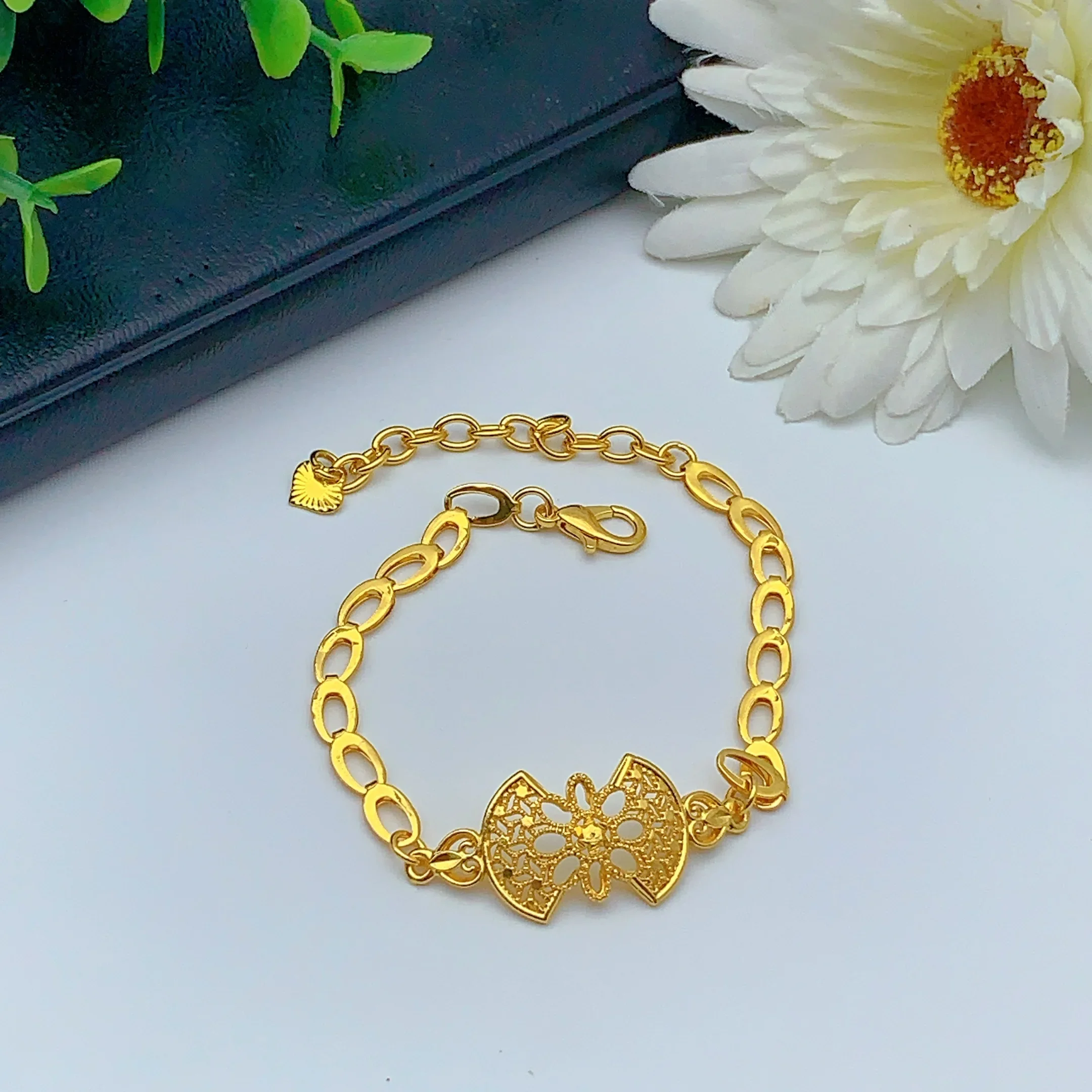 ANIID Dubai Lange Halskette, Ohrringe, Schmuckset für Frauen, indische Quaste, goldfarben, nigerianischer afrikanischer Schmuck, Partygeschenke – Detail 9