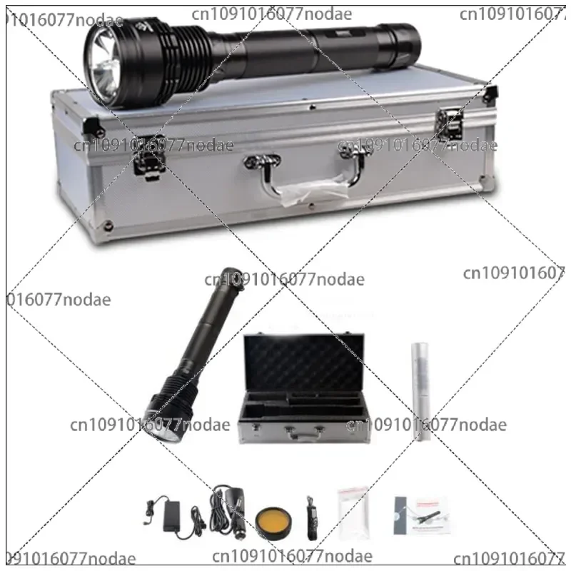 Torch 85W Flashlight Strong Light Lantern Searchlight 8000 Lumen Rechargeable Spotlight for Hunting Xenon Torch Flashlight