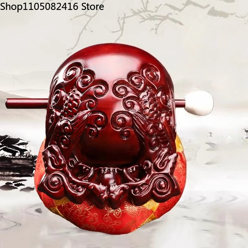 Temple Taoism Buddhism believer chanting scriptures Buddhist Articles Instrument Pray Muyu wooden fish knocker