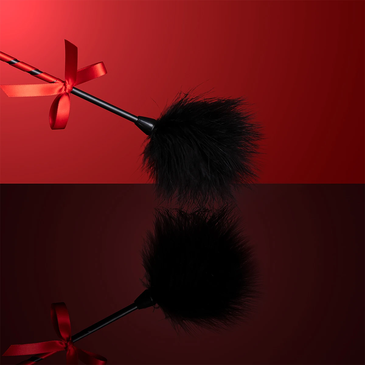 Feather Tikcler Feather Faux Feather Tickler Cosplay Show Teaser Stick für Sexspiel, Teaser Feather Skin Stimulator SM