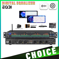EQ31SUB 31-Stage Digital Equalizer Professional Audio Tuner for Stage Performance Noise Reduction Professional audio stage equip