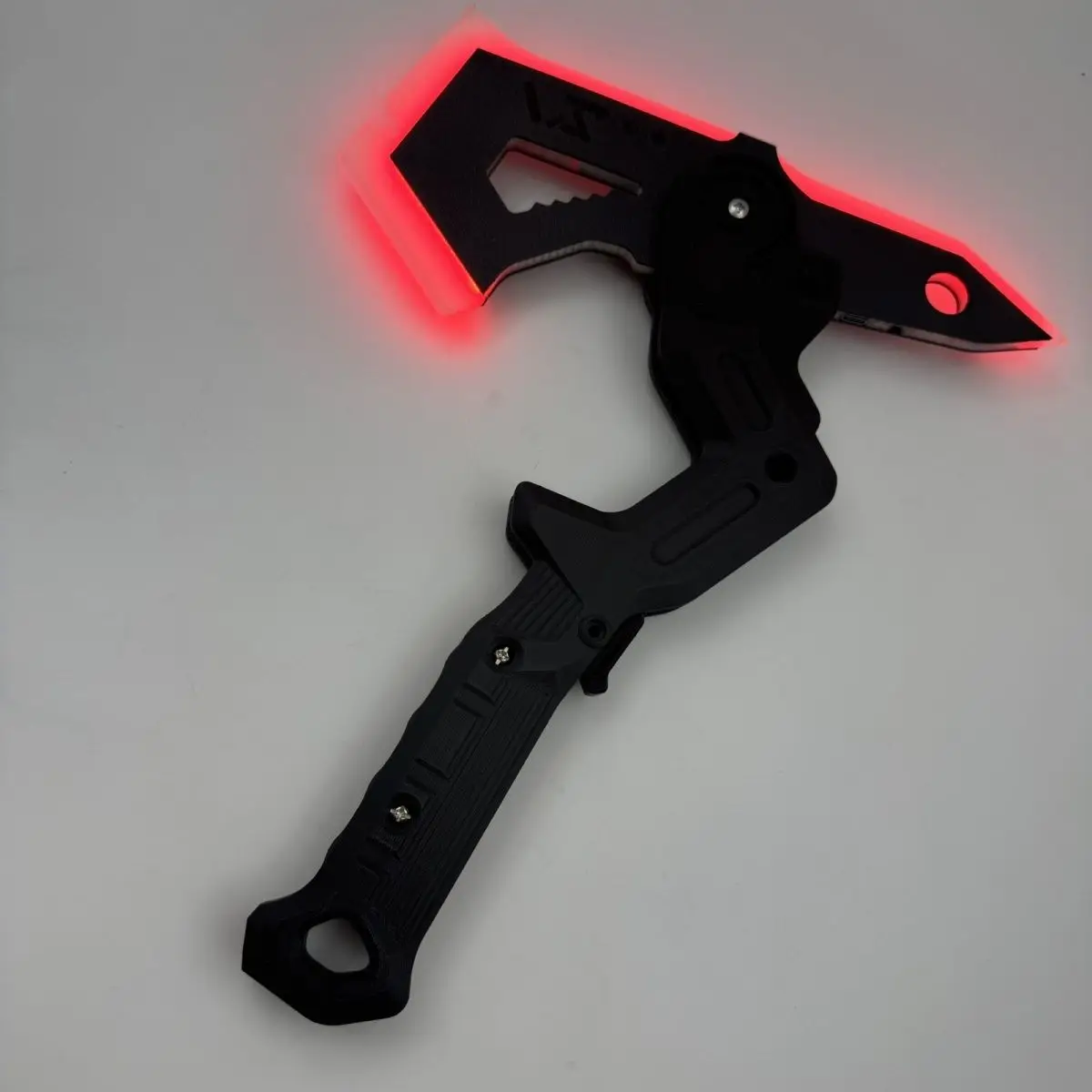 Deformable Mechanical Sword Axe Folding Luminous Cosplay Toy Model Outdoor Creative Portable EDC Tool