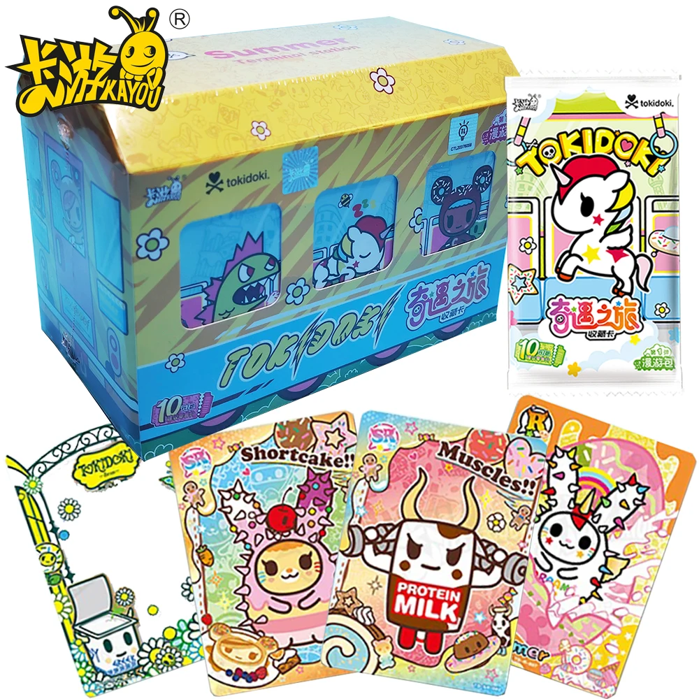 

KAYOU Genuine Tokidoki Collection Card Rock Music Series Card Popular Cartoon IP Creative Peripheral Toys Festival Family Gifts