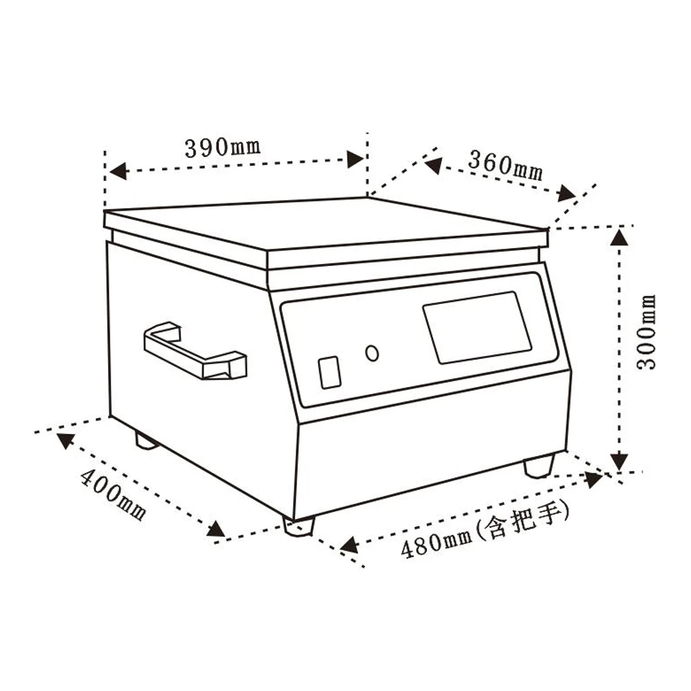 MP3000E2 0-400Hz Engelse versie Professionele Verticale Trillingen Testmachine tester Testbelasting 30kg