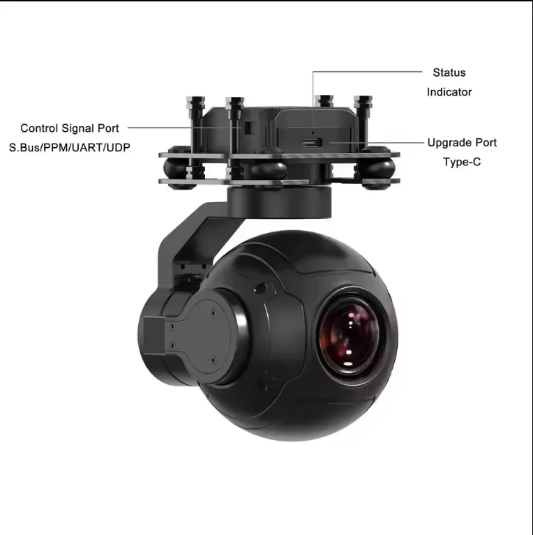 Good Quality ZR10 2K 4MP 30X Hybrid Zoom Gimbal with HDR Starlight Night Vision