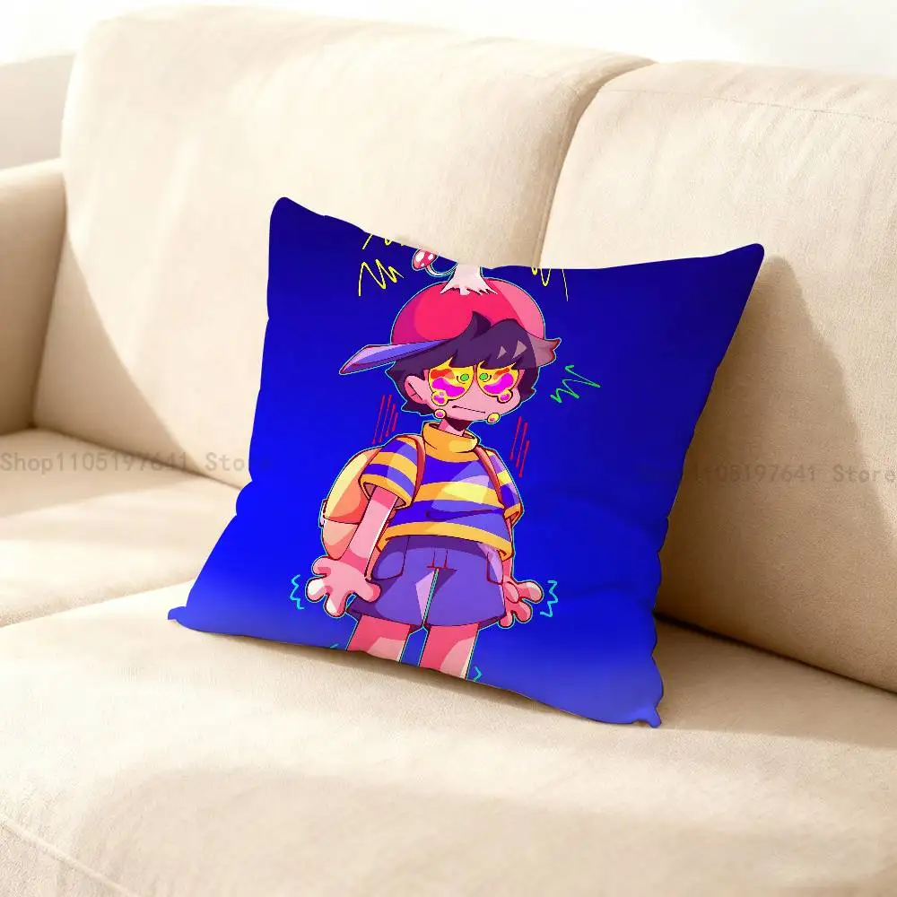 E-EarthBound Mother 4 Pillow Case For Sofa Decor Car Office Room Printing Cushion Cover Decorations and Protector