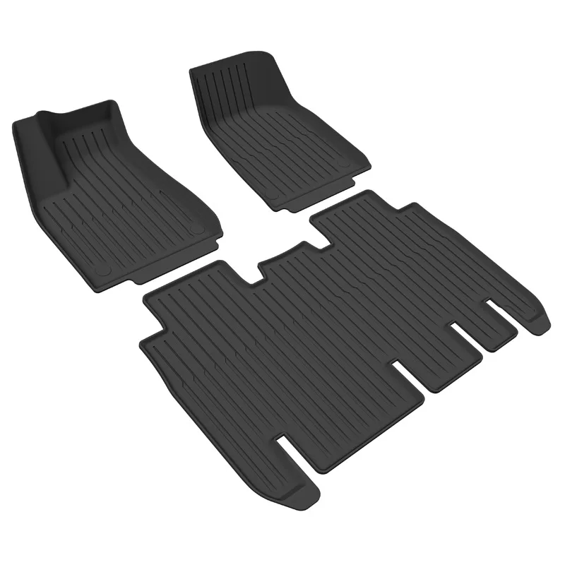 

Topfit 3PCS/Set Waterproof Floor Mats for Tes Model X S Floor Carpet Custom for Tesl