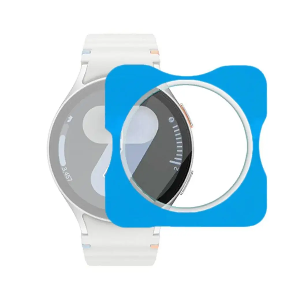 Assista filme de vidro temperado com localizador, protetor de tela, fácil de instalar, 7 ultra, 40mm, 44mm, X0v7