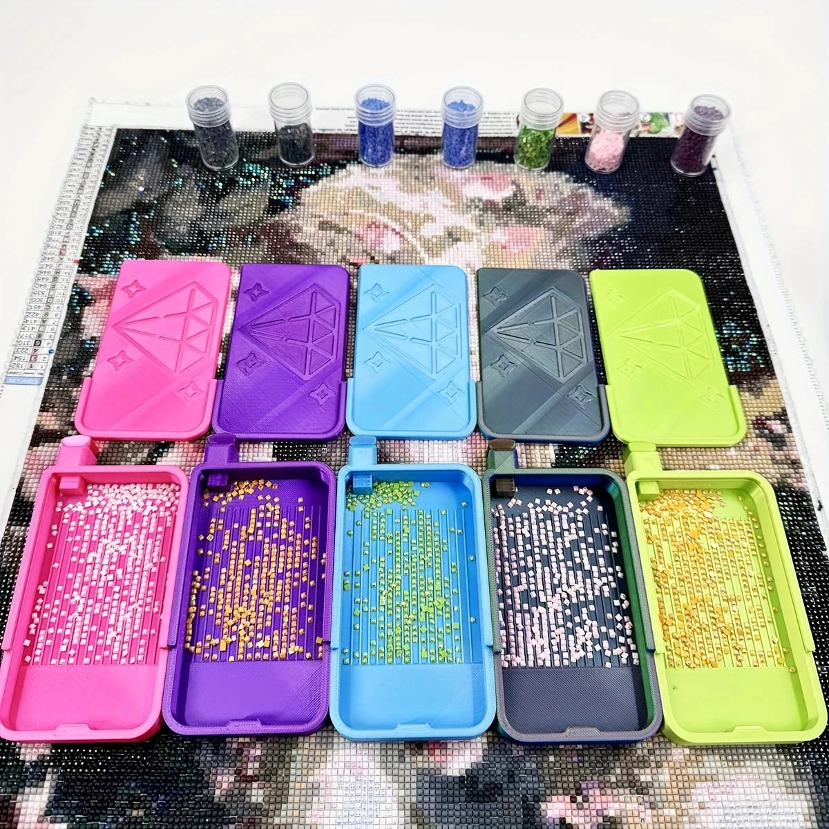 Dispaint 3D Printing Diamond P - огляд і ціна Resin Art Tray