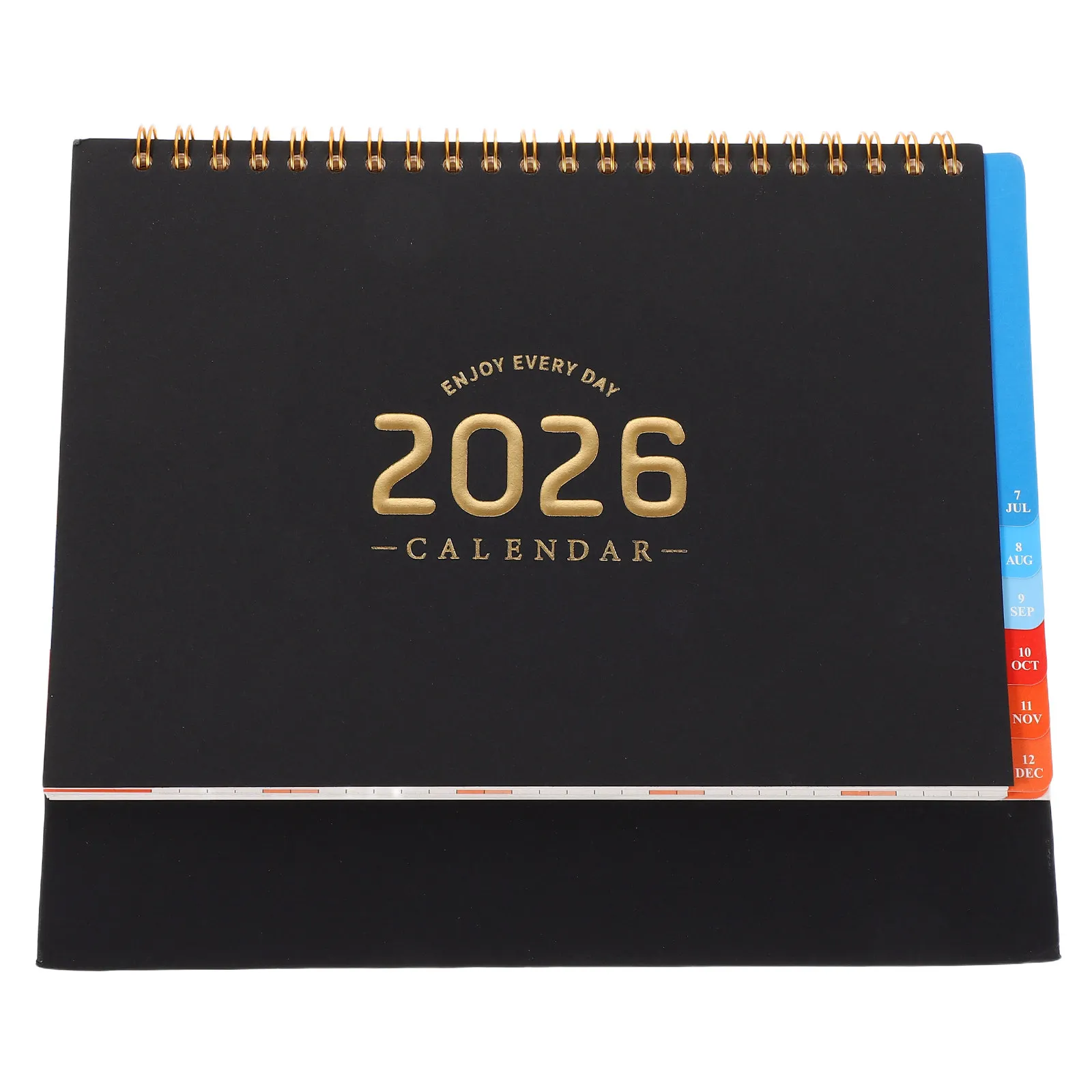 2026 Minimalist Standing Desk Calendar Sleek Compact Design Daily Organizer Monthly Goals Planner Aesthetic Desktop Calendar