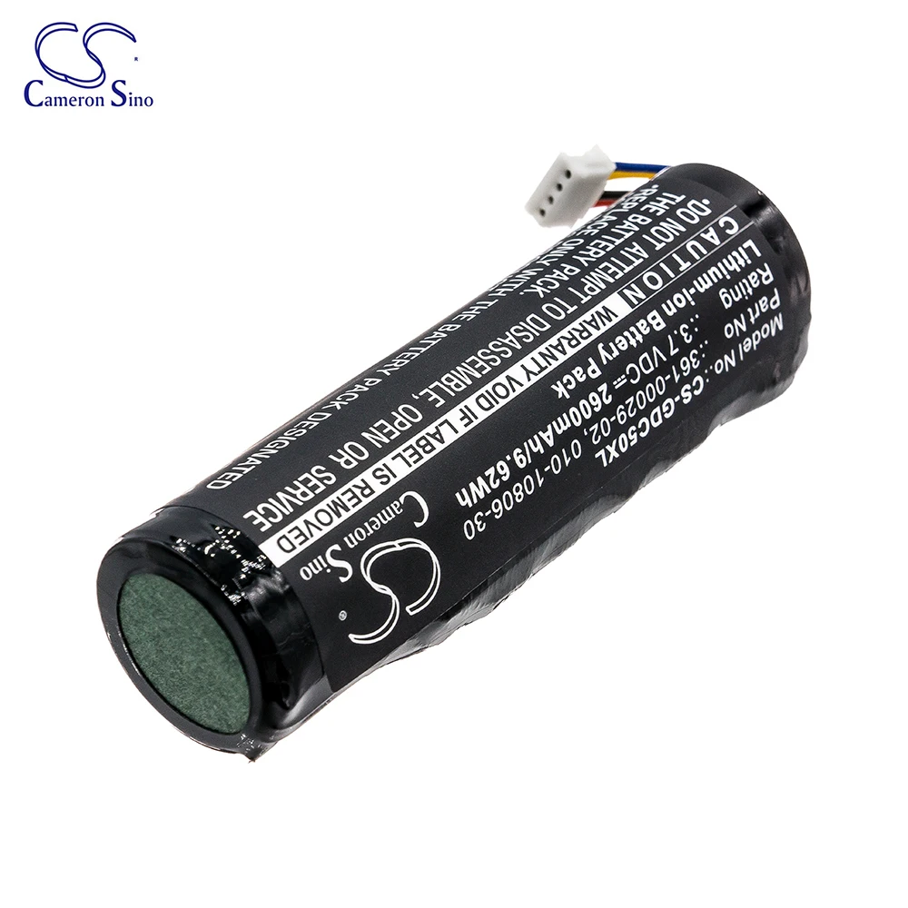 CS Dog Collar 2600mAh Li-ion Battery 010-10806-30 for Garmin DC50 DC50 Dog Tracking Collar Alpha TT10 Dog Device GAA002 GAA003