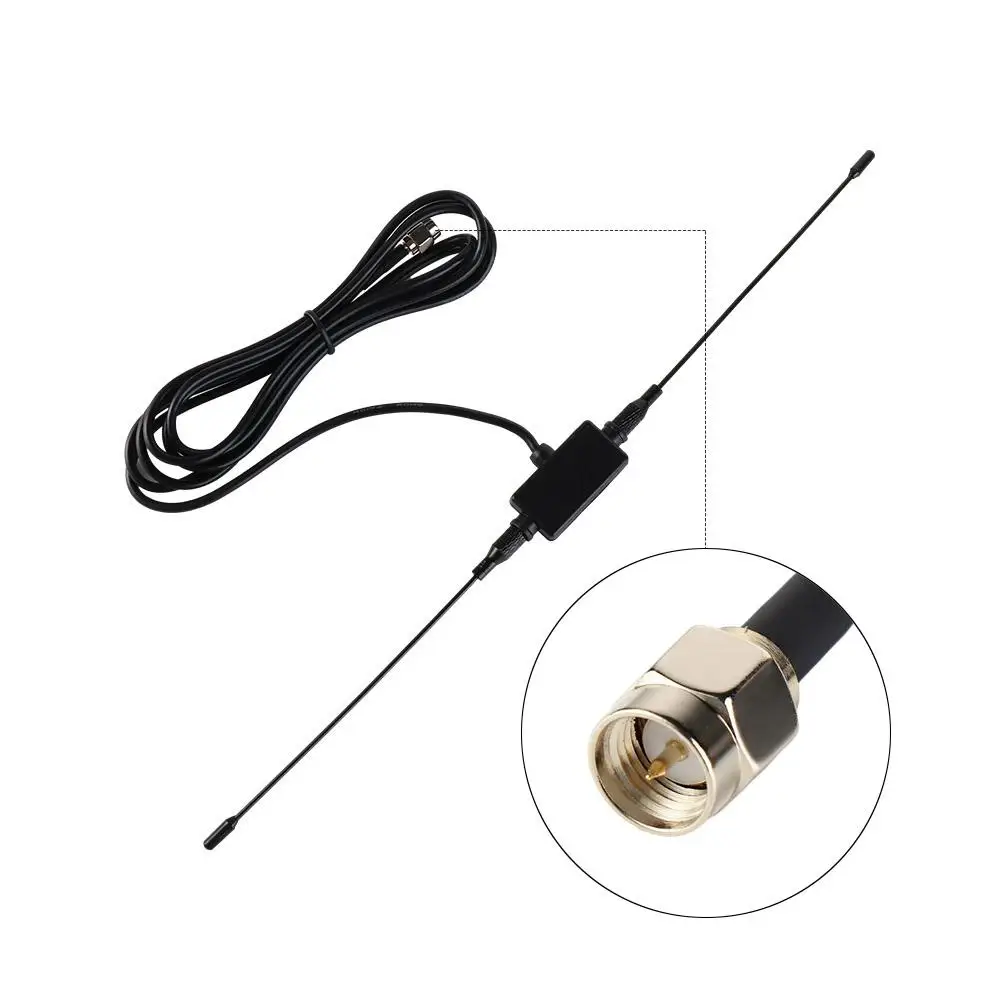 50Ω Durable Signal Amplifier SMA Male Plug Receiving Signal Aerial Antennas Horn Aerials SMA Antenna Horn Antenna