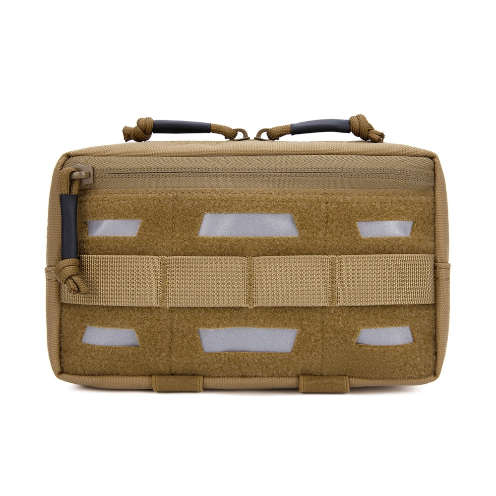 Tactical Molle Admin Pouch Utility Organizer EDC Medical Bag Utility EDC Tool Pouch with Shoulder Strap Attachment Waist Pouches