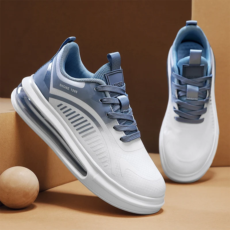 

Luxury Men's Sneakers Casual Breathable Trainer Race Fashion Loafers Running Shoes for Male Tenis