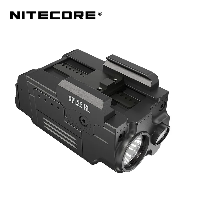 NITECORE NPL25 GL 900 lumens Compact Tactical Light  with a convenient rapid battery for Pistol Airsoft Picatinny Rail