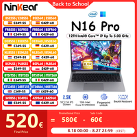 Ninkear N16 Pro Laptop 32GB 1TB 13th Intel i7-13620H 16‘’ 2.5K IPS 120Hz Gaming Computer 57.75Wh Fingerprint Unlock Notebook