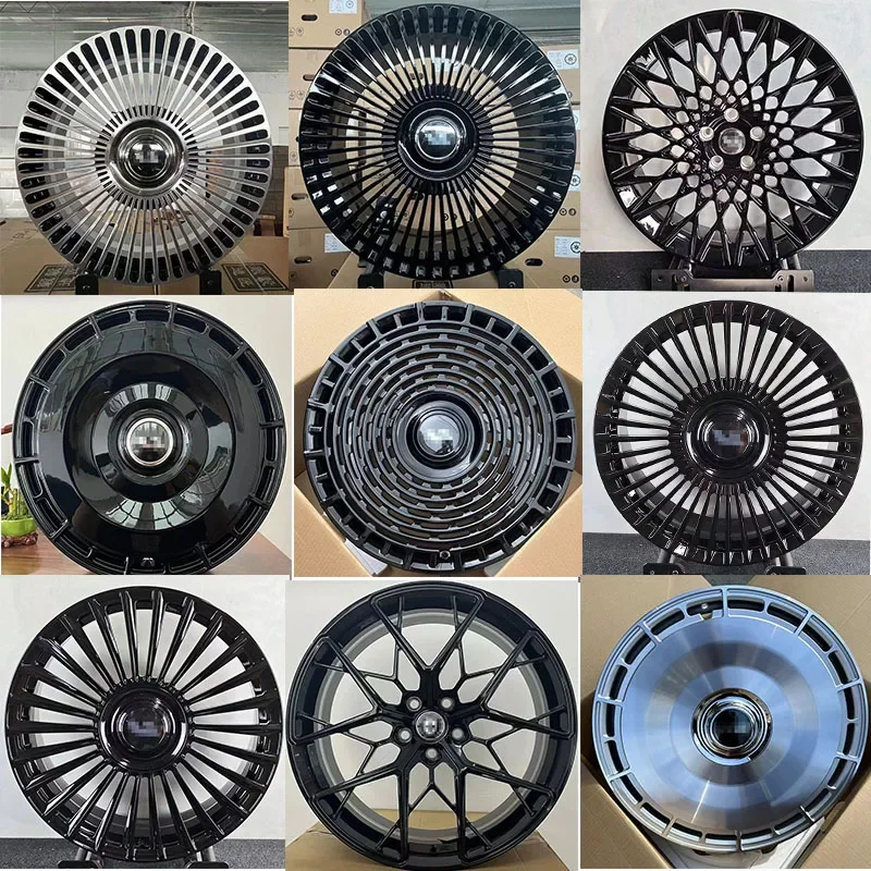 Modificação de carro rodas de liga de alumínio forjadas rodas de processamento personalizadas CNC