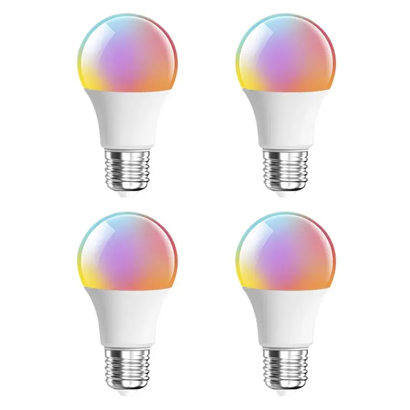 

Умная светодиодная лампа MOPHE-LED, RGB-лампа, 15 Вт, для домашнего использования, изменяющая цвет, с пультом дистанционного управления, разноцветная лампа