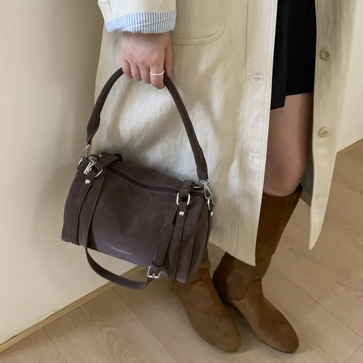 

Autumn New Explosion 2625 Versatile Fashion Simple Trend Light Luxury High Sense Casual Retro Shoulder Oblique Span Bag