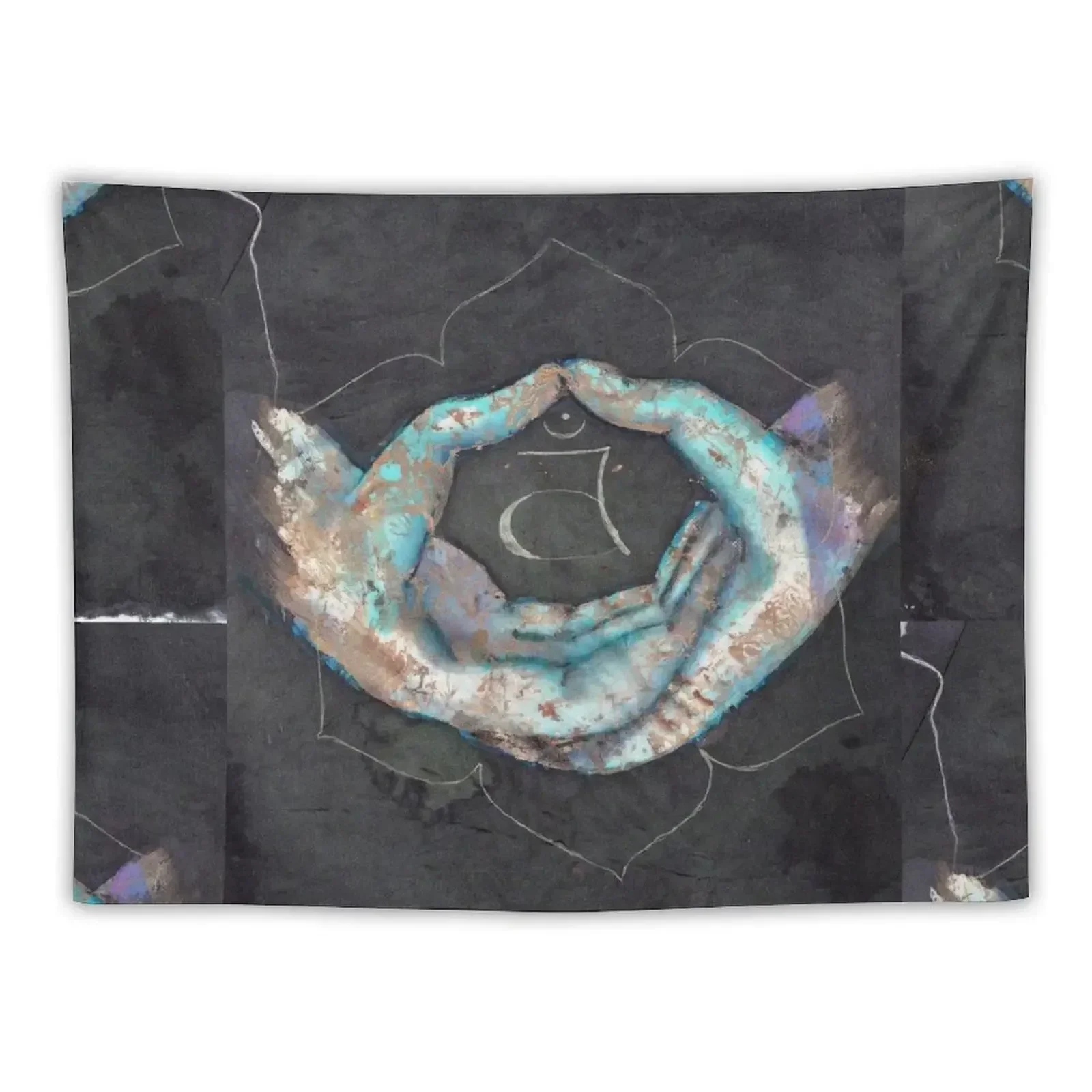 

Svadhisthana - sacral chakra mudra Tapestry Room Decor Aesthetic Wall Hangings Decoration Tapestry