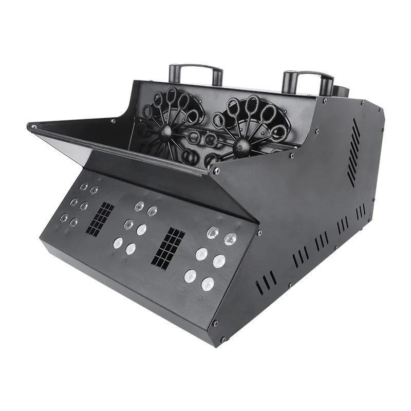 Fog Bubble Machine Led Fog Machine Led Fog Bubble Machine DMX512 Stage Bubble Fog Machine for Party Lights Wedding Club