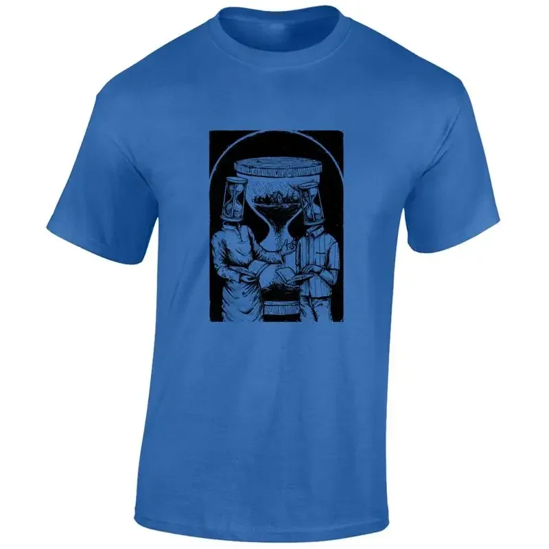 TIME SAND TIMER MENS T SHIRT COOL FASHION MEME DESIGN NEW BANKSY TOP NEW