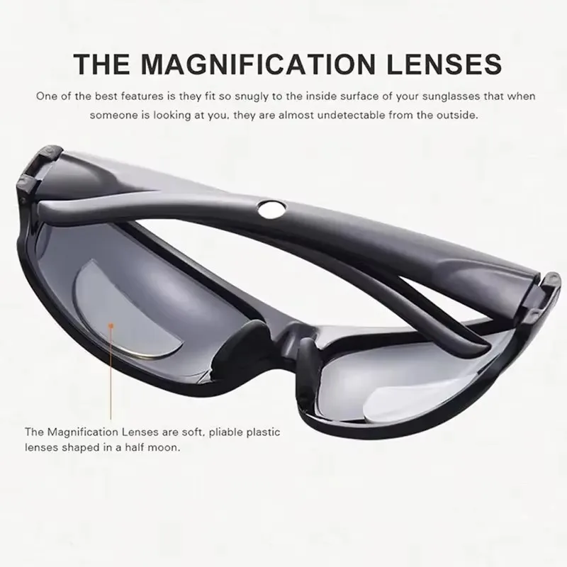 Liquid Silicone Bifocal Reading Lens Stick-On Presbyopic Lenses Magnification Reusable Bifocal Reading Lenses Readers +1.25 +3.0