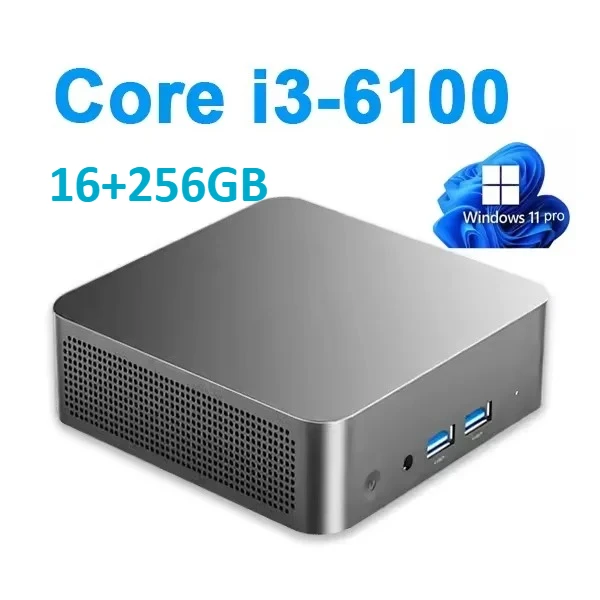 Windows 11 Pro MINI PC Core i3 6100 16GB RAM 1TB 2TB SSD WIFI 6
