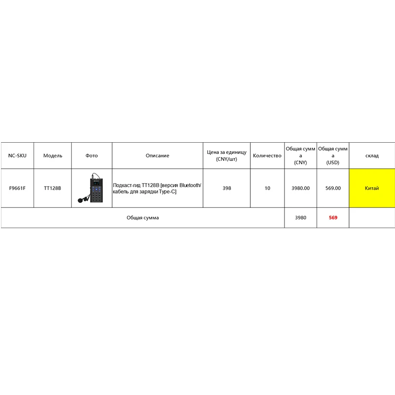 Беспроводная система экскурсовода RETEKESS TT128 для путешествий Беспроводная система экскурсовода RETEKESS TT128 для путешествий
